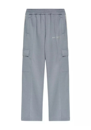Palm Angels stripe track pants - Grey