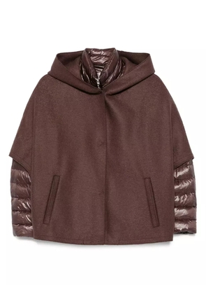 Herno hooded quilted jacket - Brown