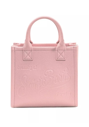 MC2 Saint Barth mini Vanity leather tote bag - Pink