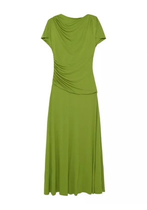 Simkhai Shanelle cowl-neck jersey midi dress - Green