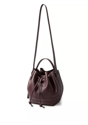 Claudie Pierlot leather bucket bag - Red