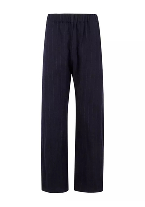Apuntob pinstripe trousers - Blue