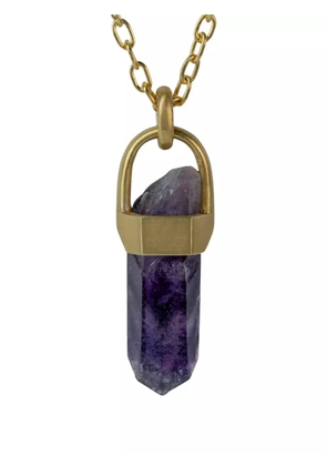 Parts of Four Talisman amethyst necklace - Purple