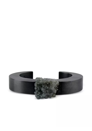 Parts of Four Crescent quartz bracelet - Black