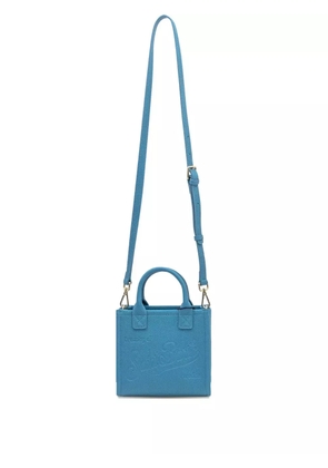 MC2 Saint Barth mini Vanity leather tote bag - Blue