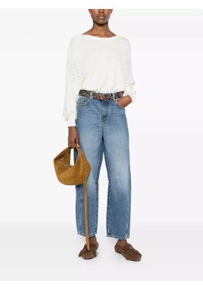 Staff Jeans wide-leg cotton jeans - Blue