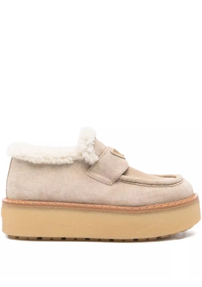 Prada suede loafers - Brown