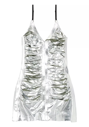 Diesel D-Iamante mini dress - Silver