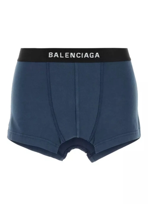 Balenciaga logo-band boxers - Blue