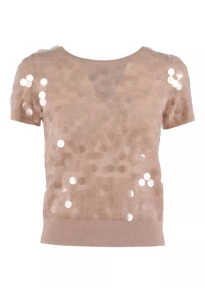 Max Mara Saio short-sleeve sweater - Pink