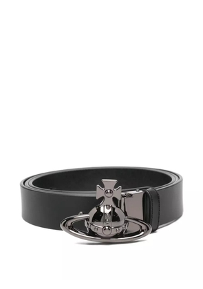 Vivienne Westwood Orb-buckle belt - Black