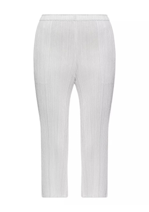 Pleats Please Issey Miyake pleated trousers - Grey