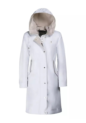 Moorer Molly hooded coat - White