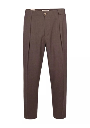 Briglia 1949 pleated trousers - Brown
