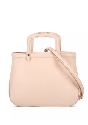 Rodo top handle leather tote bag - Pink