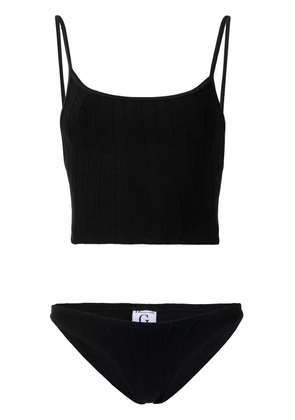 Hunza G Nile two-piece bikini - Black