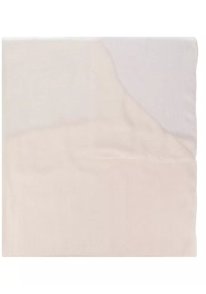 Faliero Sarti plain scarf - White