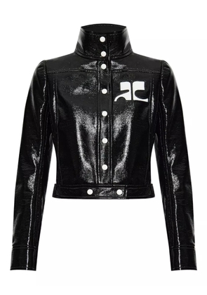 Courrèges Reedition cropped jacket - Black