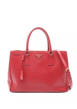 Prada Pre-Owned medium 2000s Galleria saffiano leather tote bag - Red