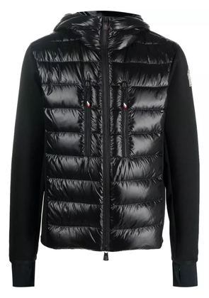 Moncler Grenoble logo-patch padded-panel jacket - Black