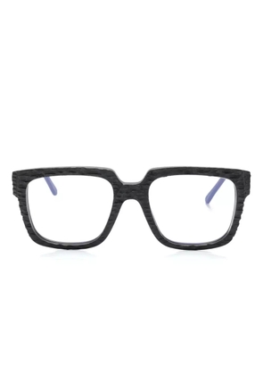 Kuboraum square-frame glasses - Black