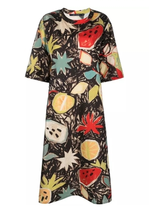 Sofie D'hoore Darby fruit-print dress - Black