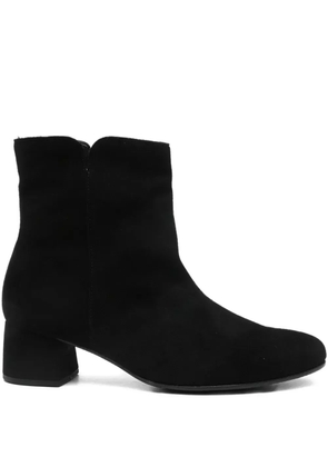 GABOR suede zip-fastening boots - Black
