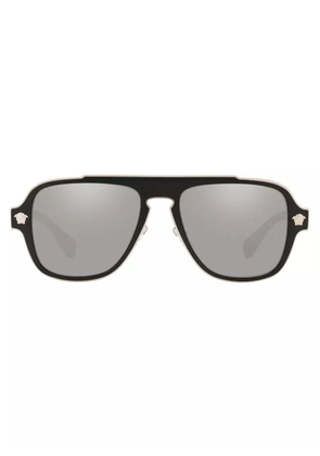 Versace Eyewear square frame sunglasses - Black