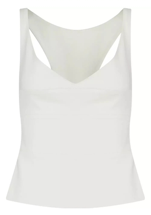Gloria Coelho v-neck top - White