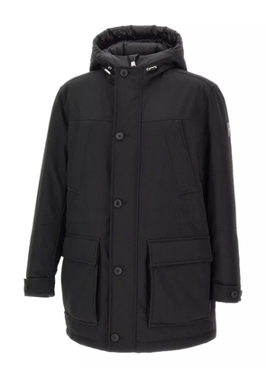 BOSS hooded padded jacket - Black