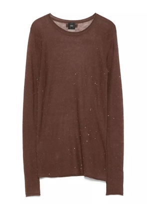 PINKO round-neck T-shirt - Brown