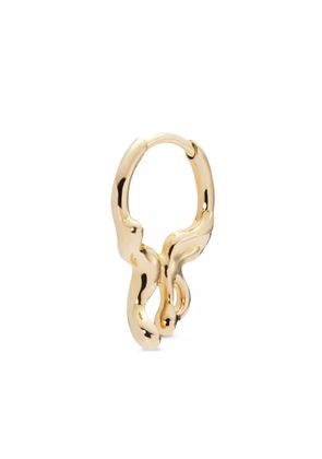 Maria Black 14kt gold Papillon huggie earring