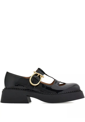 Ferragamo T-strap buckle pumps - Black