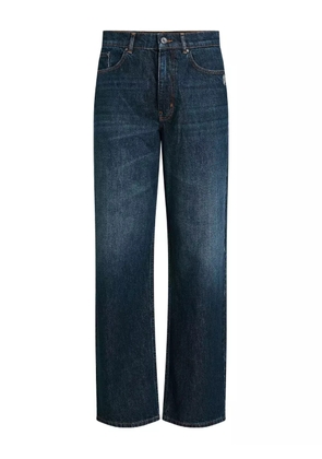 Karl Lagerfeld logo-patch jeans - Blue