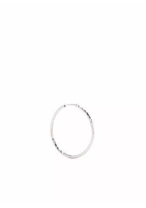 Maria Black 14kt white gold Liv 25 hoop earring - Silver