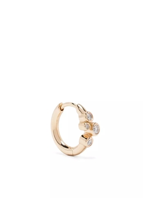 Maria Black 14kt yellow gold Elena Huggie 8 earring