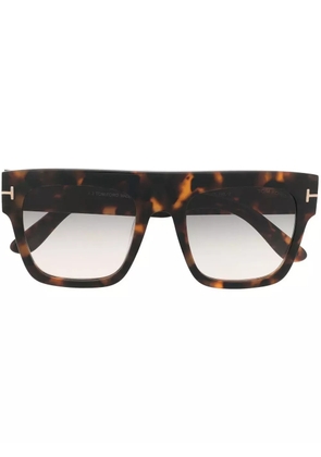 TOM FORD Eyewear Renee square-frame sunglasses - Brown