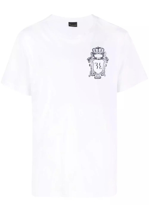 Billionaire embroidered-logo detail T-shirt - White