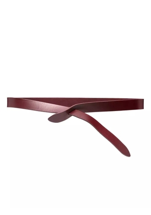 ISABEL MARANT Lecce leather belt - Red