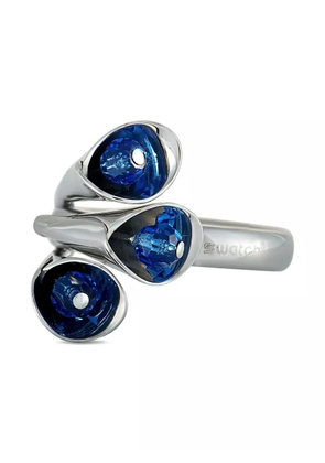 Swatch Vintage crystal-embellished ring - Silver