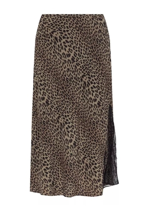 Zadig&Voltaire lace-insert skirt - Brown