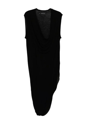 Julius draped tank top - Black