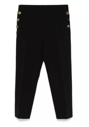 Moschino tapered tailored trousers - Black