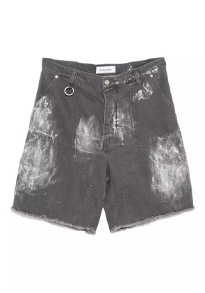 Études Studio Loose denim shorts - Grey