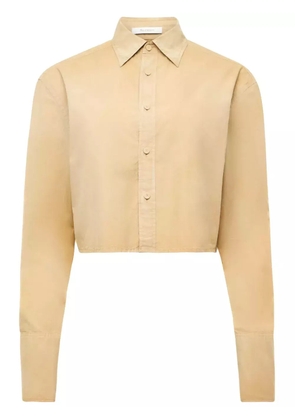JW Anderson Garment Cropped shirt - Neutrals