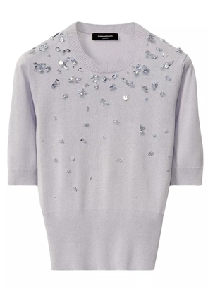 Fabiana Filippi knitted top - Purple