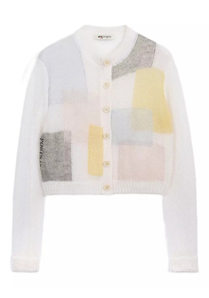 Ports 1961 patchwork cardigan - White