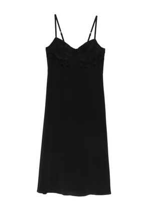Simone Rocha ruffled midi dress - Black