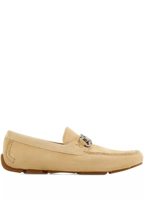 Ferragamo suede loafers - Neutrals