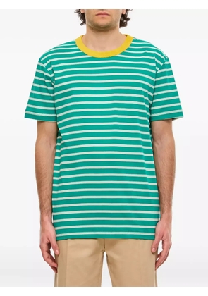Howlin' striped-print crew-neck T-shirt - Green
